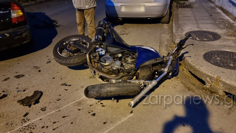 Σοβαρό τροχαίο στα Χανιά – Στο νοσοκομείο ένα άτομο